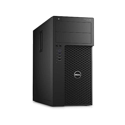 Dell Precision 3620 Mid-Tower Workstation - Intel Core i7-6700 3.4GHz 4 Core Processor, 32GB DDR4 Memory, 512GB NVMe SSD, 4TB HDD, Nvidia Quadro M2000 Graphics Card, Windows 10 Pro. (Renewed)