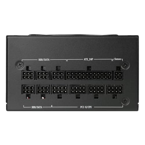 850W Power Supply Fully Modular 80 Plus Gold PSU 100-240V Active PFC Gaming PSU Computer Power Supplies for Desktop PC Server