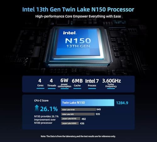 HP 14 Laptop Student Business 2025 Flagship Computer, AI Copilot, 4-Core 13th Gen Intel CPU, 16GB RAM 628GB Storage (128GB UFS+ 500GB Ext), 1-Yr Office 365, Long Battery HubxcelAccessory Win 11S Blue
