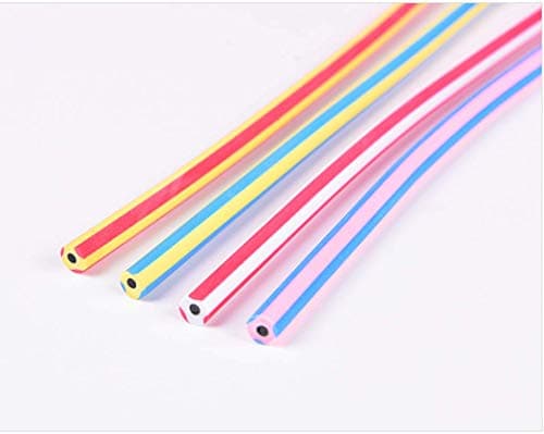 Flexible Bendy Pencil, 35 PCS Flexible Soft Pencil Colorful Stripe Soft Pencils with Eraser as Gift for Students or Children