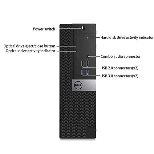 Dell OptiPlex 5040 SFF Desktop Computer Intel PC Quad Core i7-6700 3.40GHz up to 4.0GHz 16GB Ram 512GB NVMe M.2 SSD Built-in WiFi & Bluetooth HDMI Wireless Keyboard and Mouse Windows 10 Pro (Renewed)