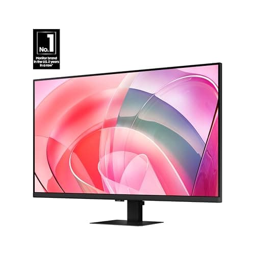 SAMSUNG 32-Inch ViewFinity S7 (S70D) Series 4K UHD High Resolution Monitor with HDR10, Multiple Ports, Easy Setup Stand, Advanced Eye Care, LS32D702EANXGO, 2024