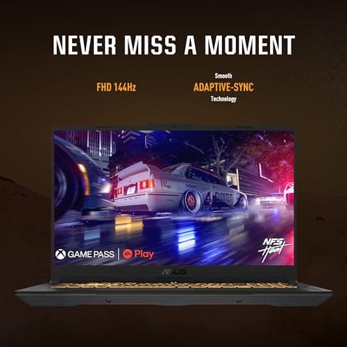 ASUS TUF Gaming F17 (2023) Gaming Laptop, 17.3” FHD 144Hz Display, GeForce RTX 3050, Intel Core i5-12500H, 16GB DDR4, 512GB PCIe SSD, Wi-Fi 6, Windows 11, FX707ZC-ES53,Mecha Gray