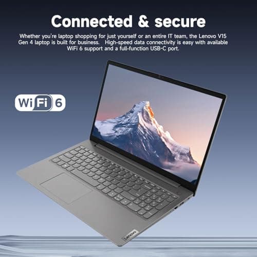 Lenovo V15 Business Laptop | 15.6" FHD Anti-Glare | Intel Core i7-13620H | 24GB RAM | 1TB SSD | HDMI | Numeric Keypad | Webcam | Wi-Fi 6 | Windows 11 Pro | Bundle with Thunderobot Wireless Mouse