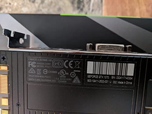 Nvidia GeForce GTX 1070 Founders Edition (Renewed)