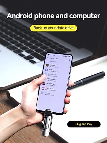 MOVE SPEED 1TB Solid State Flash Drive 570MB/s High Speed Type C + USB 3.2 Drive Dual Port, Thumb Drive Compatible with iPhone 15, 16 Series/Android Phone/MacBook/Audio/Smart TV