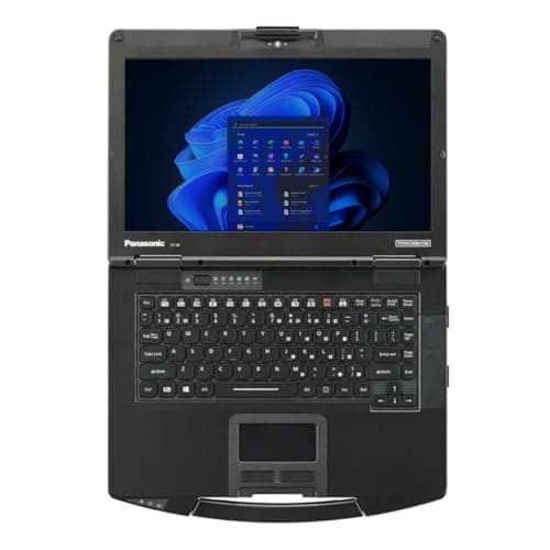 Panasonic Toughbook 54 MK3 Semi-Rugged Laptop, 14" HD Display, Core i5-7th Gen, 512GB SSD, 32GB, Webcam, DVD Super Multi, Windows 11 Pro, New Battery (Renewed)