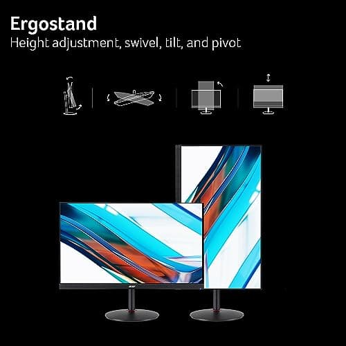 Acer 27" WQHD 240Hz 0.5ms AMD FreeSync Premium IPS Gaming Monitor (XV272U)