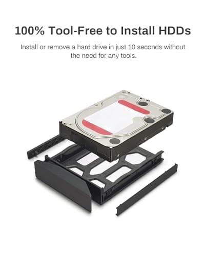 TERRAMASTER D4-320 External Hard Drive Enclosure - 4bay USB 3.2 Gen2 10Gbps Type-C USB Storage Hot Swappable Plug and Play (Diskless)