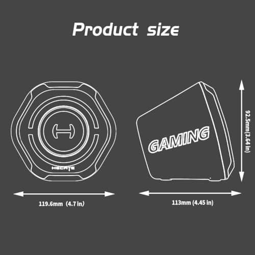 Edifier Bluetooth 5.3 Gaming Speakers,10W PC USB Computer Speakers for Laptop Desktop 3.5mm aux Input Hecate G1000 Black