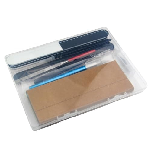 Professional 8 PCS Model Tools Kit Modeler Basic Tools Craft Set Hobby Building Tools Kit for Gundam Car Model Building Repairing and Fixing(A)