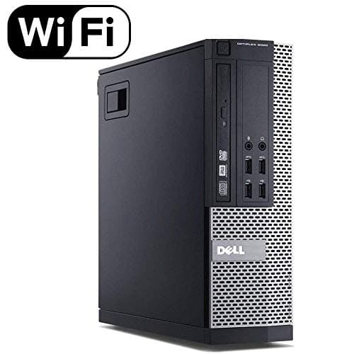 Dell Optiplex 9020 SFF Computer Desktop PC, Intel Core i5 Processor, 16GB Ram, 2TB Hard Drive, WiFi, Bluetooth 4.0, DVD-RW, Dual 24 Inch LCD Monitors Windows 10 Pro (Renewed)