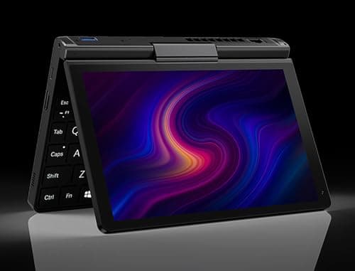 GPD Pocket 3 Mini Laptop 8" Touch Screen Aluminum Shell UMPC Win 11 Home OS Core i3-1125G4 16GB/512GB (Amber Black)