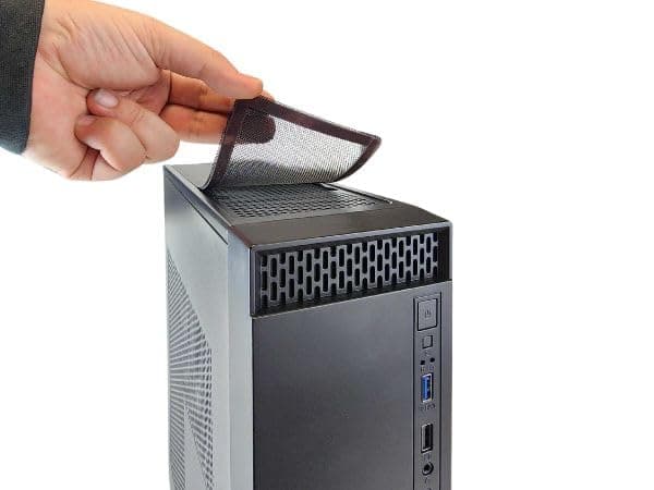 Envision S13 SFF PC (3.8-4.6GHz 8-Core Ryzen 7 5700G w/FHD Low/Med Gaming Radeon Graphics, 16GB RAM, 512GB NVME SSD, MSI mb, WiFi, Windows 11 Pro, 10 USB, HDMI + DVI, RJ45, KB+Mouse, Desktop Computer