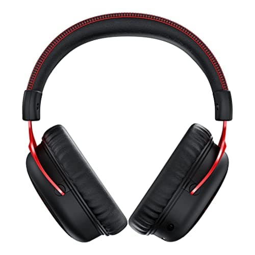 HyperX Cloud II Wireless - Gaming Headset for PC, PS4, Switch, Long Lasting Battery Up to 30 Hours, 7.1 Surround Sound, Memory Foam, Detachable Noise Cancelling Microphone w/Mic Monitoring (Renewed)
