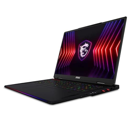 MSI Raider 18 HX 18” 120Hz UHD+ Gaming Laptop: Intel Core i9-14900HX, NVIDIA Geforce RTX 4090, 64GB DDR5, 2TB NVMe SSD, Cooler Boost 5, Win 11 Pro: Black A14VIG-255US