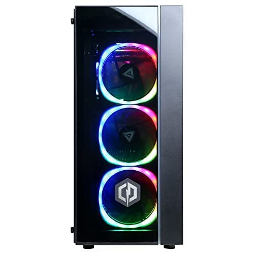 CYBERRPOWERPC Gamer Xtreme VR Gaming PC, Intel Core i7-12700KF 3.6GHz, GeForce RTX 3060 12GB, 16GB DDR4, 500GB PCI-E NVMe SSD, 2TB HDD, WiFi Ready & Win 11 Home (GXiVR8400A10), Black