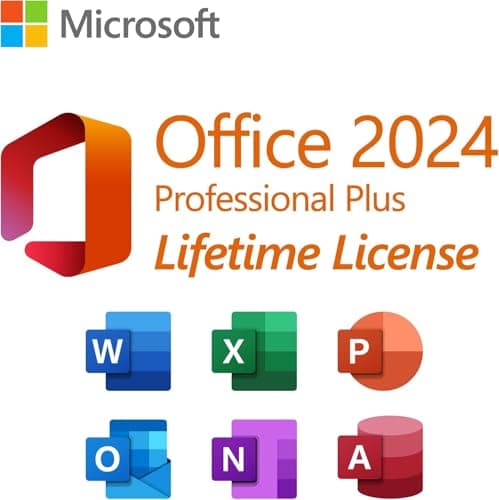 HP All-in-One Desktop Computer 2025 Premium, 21.5" FHD Display, Dual-Core Intel Processor, 32GB RAM, 1TB Storage (500GB SSD + 500GB Ext), Webcam, Win 11 Pro, Lifetime Office 2024 +HubxcelAccessory