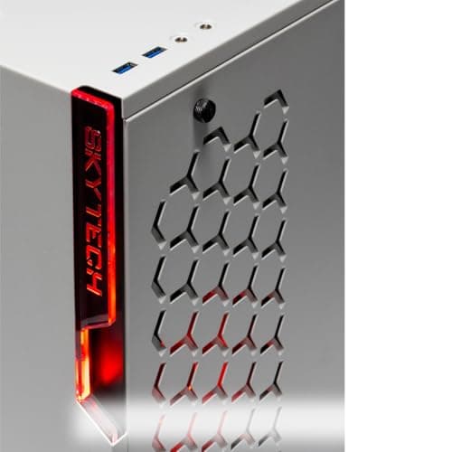 Skytech Shiva Gaming PC Desktop, Ryzen 5 5600GT 3.6 GHz (4.6GHz Turbo), AMD Radeon Vega 7 Integrated, 500GB NVMe SSD, 16GB DDR4 RAM 3200, 650W Gold PSU, Wi-Fi, Win 11