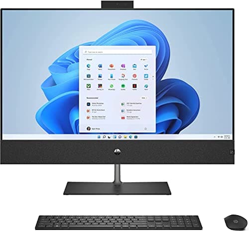 HP Pavilion 32 Desktop, Intel 12th Gen i7 Processor with 8 Cores, 16GB RAM, 2TB SSD, 31.5" 4K UHD Display, Windows 11 Pro