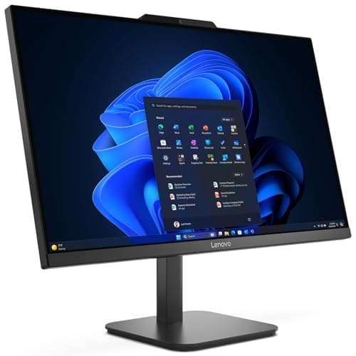 Lenovo 24 23.8" FHD All-in-One Desktop Computer for Home Office, Intel 4-Core Processor (Beat i3-1110G4), 32GB DDR4 RAM, 1TB PCIe SSD, WiFi 6, Bluetooth, Business AIO, Windows 11 Pro(Renewed)