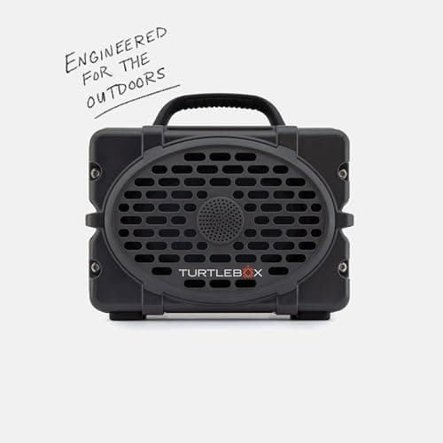 Turtlebox Original Gen 3: Portable Outdoor Bluetooth Speaker – Ultra-Loud (120dB), Waterproof (IP67), Rugged, Impact-Resistant, 3-Day Battery | Party Mode: Unlimited Pairing Stereo, Gray/Hot Pink