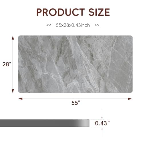 55'' x 28'' Sintered Stone Table top, DIY Replacement & Cover Marble Desktop, Table Top for Kitchen Table, Outdoor Indoor Dining Table