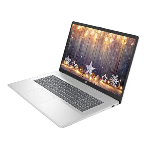 HP 17.3" Touchscreen Laptop Computer, 64GB RAM 2.5TB Storage (2TB SSD+512GB Docking Station Set), 6-Cores AMD Ryzen 5, Windows 11 Pro with Microsoft Office Home & Business Included, PLUSERA Earphones
