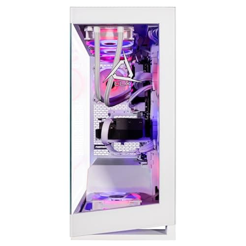 CLX Horus Gaming PC - Intel Core i9 14900KF 3.2GHz, GeForce RTX 4090, 2TB NVMe M.2 SSD, 6TB HDD, 64GB DDR5 RGB Memory, 360mm AIO, WiFi, Windows 11 Home, White