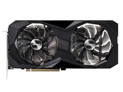 ASRock AMD Radeon RX 7600 Challenger 8GB OC GDDR6 DisplayPort HDMI 0dB Silent Cooling Graphics Card 128-bit 7680 x 4320 18 Gbps Graphics Card