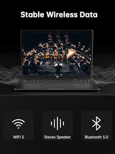 16.0-inch Gaming Laptop, 16GB DDR4 512GB SSD Laptop Computer, Windows 11 Laptop with 12th Quad-Core Processor(Up to 3.6GHz), 1920P FHD Display, WiFi 6, USB3.2, Type_C