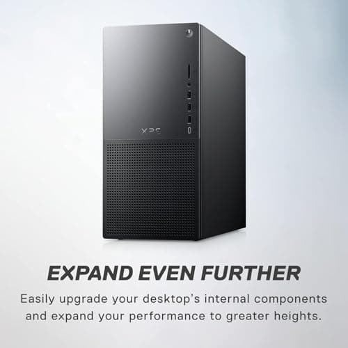 Dell XPS 8960 Desktop Computer Tower - 14th Gen Intel Core i9-14900 24-Core Processor, 64GB DDR5 RAM, 4TB NVMe SSD, NVIDIA GeForce RTX 4060 Ti 16GB GDDR6 Graphics, Windows 11 Pro - Graphite Black