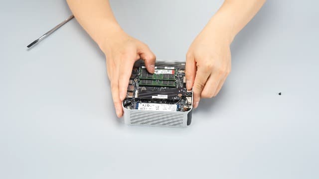 MINISFORUM AI X1 Pro-370 Mini PC AMD Ryzen AI 9 HX 370(12C/24T) 96GB DDR5 2TB SSD Desktop Computer, HDMI|DP|2xUSB4 Output, 2xRJ45 Port, WiFi7, BT5.4, AMD Radeon 890M Graphics, Copilot Support AI PC