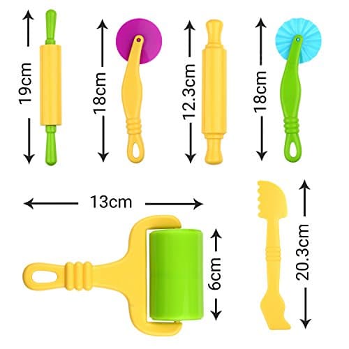 Set of 10 pcs Smart Dough Tools Kit with Extruder Machine/Dough Tools (Extruder + Dough Tools)