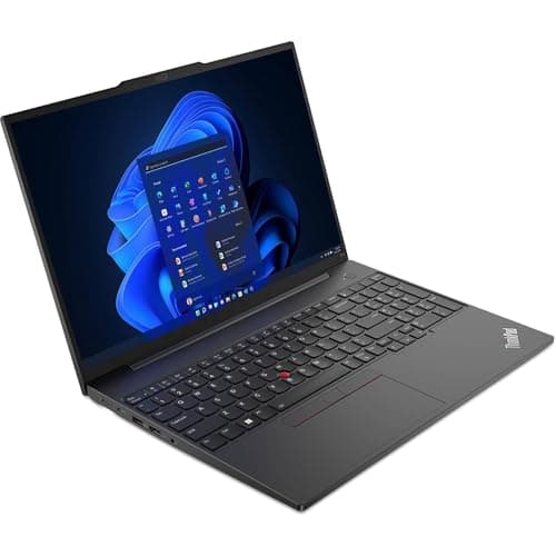 Lenovo ThinkPad E16 G2 16" FHD+ Business Laptop Computer, Intel 16-Core Ultra 7 155H (Beat Ultra 7 255U), Arc Graphics, 64GB DDR5 RAM, 2TB PCIe SSD, WiFi 6E, Backlit KB, FR, Windows 11 Pro, AZ-XUT