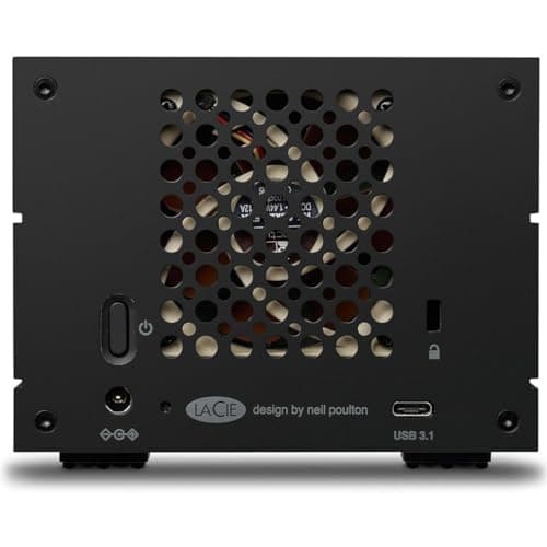 LaCie 2big RAID 8TB External Hard Drive Desktop HDD – USB-C, 7200 RPM Enterprise Class Drives, for Mac and PC Desktop, Rescue Services (STHJ8000800)