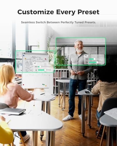 OBSBOT Tiny SE 1080P 100FPS Webcam for PC, AI Tracking PTZ Streaming Camera with 1/2.8" Sensor, Gesture Control, Dual ISO, Staggered HDR, Web Camera for Desktop Computer, Laptop, Meeting, Video Calls