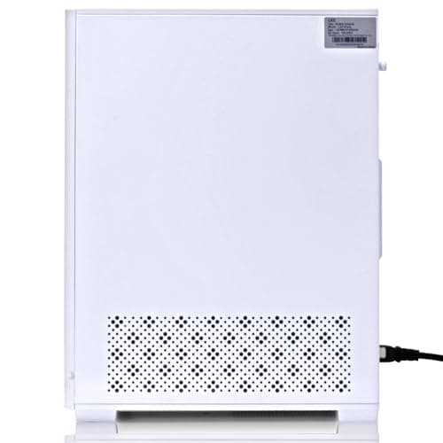 LXZ Desktop PC Computer AMD Ryzen 7-5700G 8 core 3.9GHz, 16G DDR4 RAM, 512GB NVME SSD, Tower Computer with Power Supply 400W for Home and Office (White)