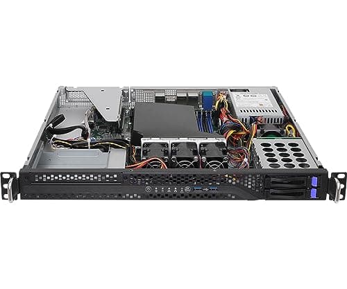 1U2S-B650 1U Rackmount Compact Server Barebone AMD Single Socket AM5 (LGA 1718) AMD Ryzen 7000 Series Processors 2 2.5" SATA Bays Dual 1G LAN