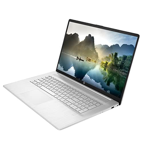 HP 17t Laptop, 17.3" HD+ Touchscreen, Intel Core i5-1135G7, 32GB RAM, 1TB SSD, Fingerprint Reader, Webcam, HDMI, Backlit KB, Wi-Fi 6, Windows 11 Home, Silver