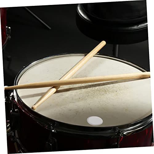 12 Pcs Drum Silence Pads Durable Drum Dampeners Cymbals Transparent Color Easy Stick Washable Accessories