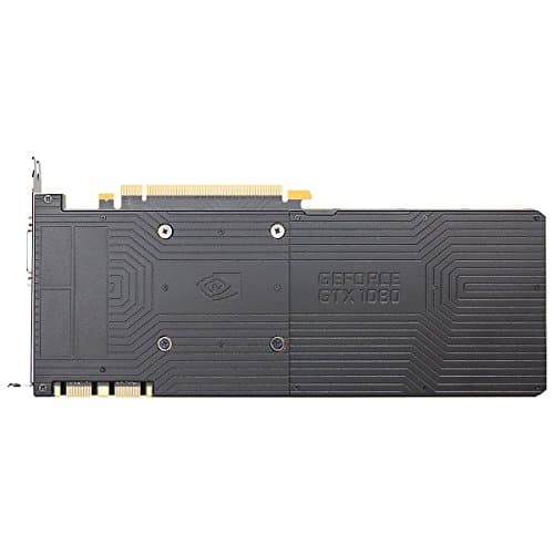 EVGA GeForce GTX 1080 Founders Edition, 8GB GDDR5X, LED, DX12 OSD Support (PXOC) Graphics Card 08G-P4-6180-KR