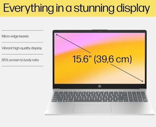 HP Laptop Computer for Home and Business Student, 15.6" FHD, Intel 4-Core Processor (Beat i3-1115G4), 32GB DDR4 RAM, 1TB PCIe SSD, WiFi 6E, Bluetooth 5.3, Type-C, HDMI, Windows 11 Pro, Tichang