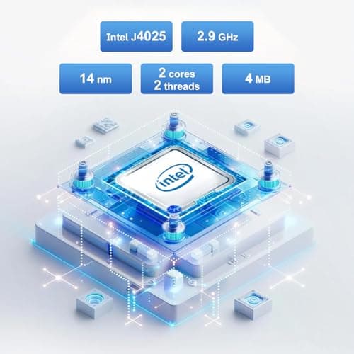 HP All in one Desktop PC with Office Lifetime License, 21.5" FHD Display, 32 GB RAM, 1 TB SSD, Intel Celeron J4025, Webcam, Intel Graphics, Wi-Fi 6, Bluetooth, HDMI, Windows 11 Pro w/RH- Accessories