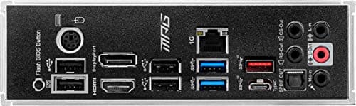 MSI MPG B550 GAMING PLUS Gaming Motherboard (AMD AM4, DDR4, PCIe 4.0, SATA 6Gb/s, M.2, USB 3.2 Gen 2, HDMI/DP, ATX)