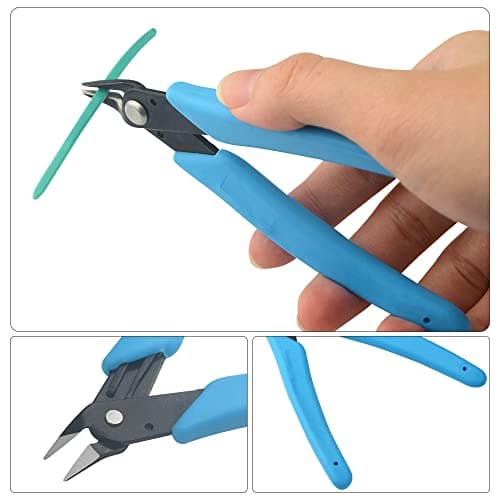 Professional 8 PCS Model Tools Kit Modeler Basic Tools Craft Set Hobby Building Tools Kit for Gundam Car Model Building Repairing and Fixing(A)