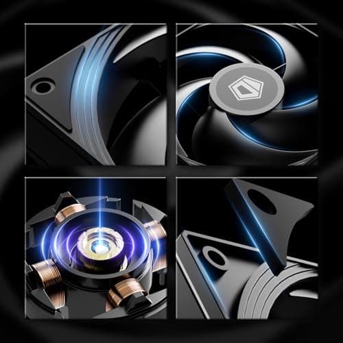 ID-COOLING FROZN A620 PRO SE - Blackout Dual-Tower Air CPU Cooler, 6×Ф6mm Heatpipes, Dual 120x120x25mm Quiet Fans, Intel LGA1700/1851/1200/115X; AMD AM4/AM5 (157mm in Height)
