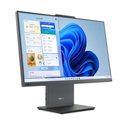 Lenovo ThinkCentre Business All-in-one Computer, 23.8" FHD IPS Display, Intel Core i5-13420H Processor, 32GB DDR5 RAM, 1TB PCIe SSD, Wi-Fi 6, Webcam, USB-C, HDMI in&Out, Windows 11 Pro