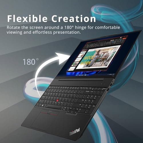 Lenovo ThinkPad E16 G2 16" FHD+ Business Laptop Computer, Intel 16-Core Ultra 7 155H (Beat Ultra 7 255U), Arc Graphics, 64GB DDR5 RAM, 2TB PCIe SSD, WiFi 6E, Backlit KB, FR, Windows 11 Pro, AZ-XUT