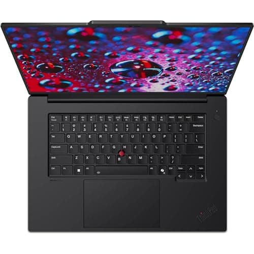 Lenovo ThinkPad P1 Gen 7 Mobile Workstation Laptop (16" 2K 100% sRGB 165Hz, NVIDIA RTX 4070 8GB, Intel Ultra 7 165H, 32GB DDR5 CAMM2 RAM, 1TB SSD) 2X Thunderbolt 4, Wi-Fi 7, 5MP IR Webcam, Win 11 Pro